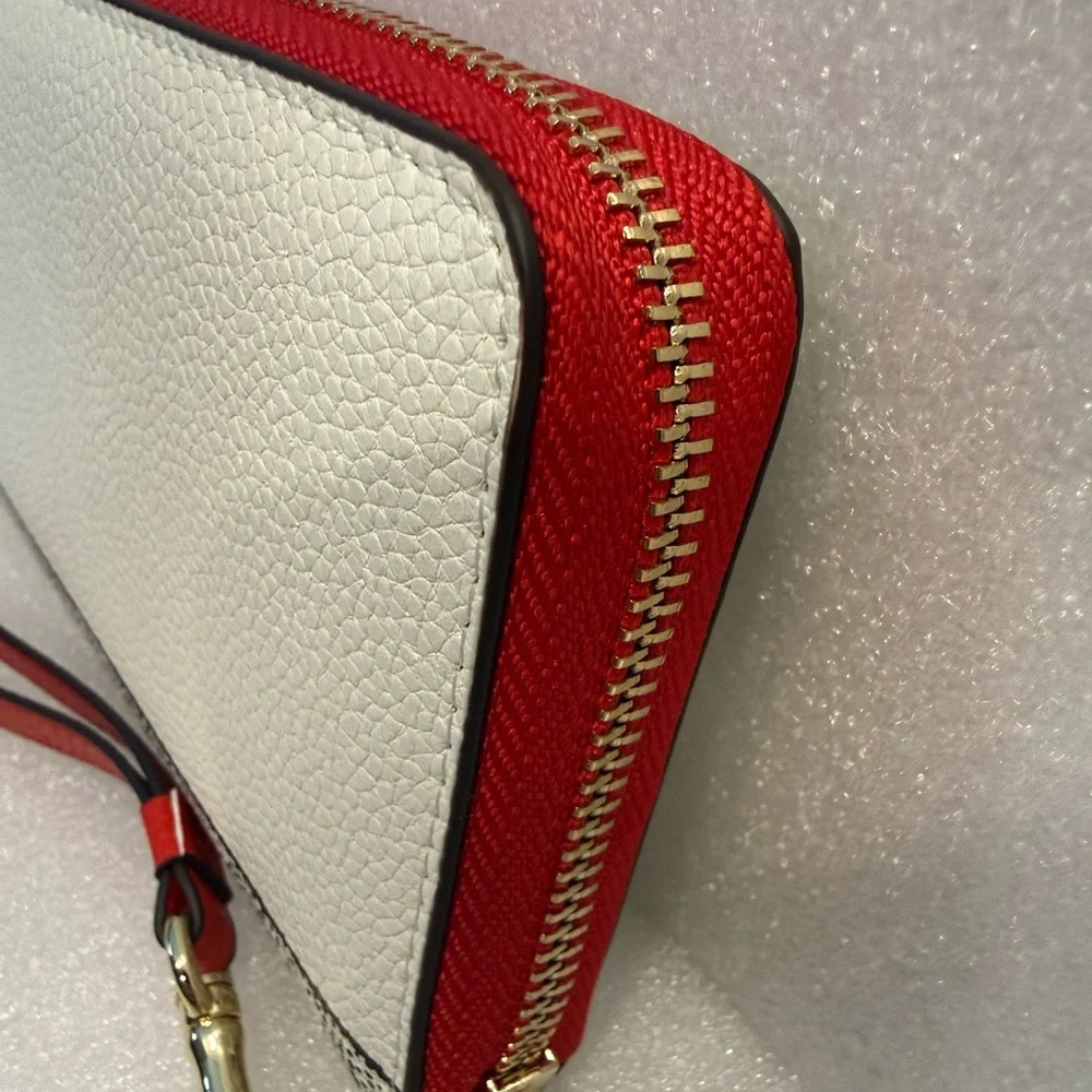 Coach x Disney x Keith Haring UFO Mickey Zip Around Accordion Wallet Wristlet - Picture 5 of 13